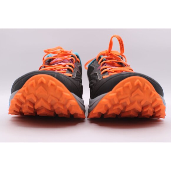 Saucony Womens Peregrine 11 Trail Running Shoes 8.5 Black/Orange PwrTrac Formfit - Picture 3 of 12